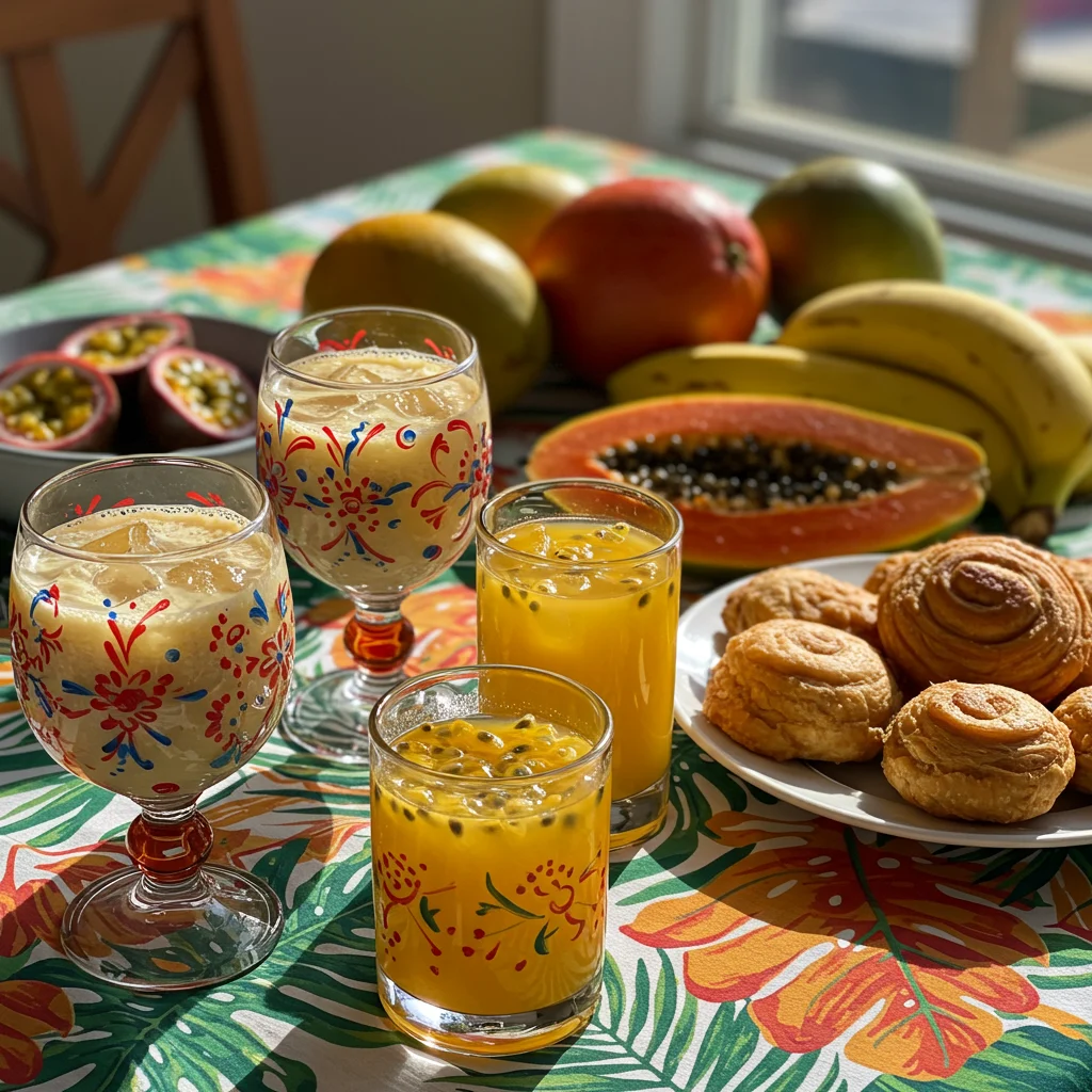 Traditional Puerto Rican Beverages to Pair with Brunch