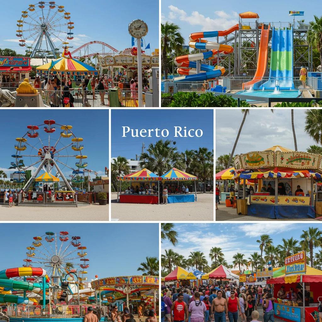 Types of Amusement Parks Found in Puerto Rico