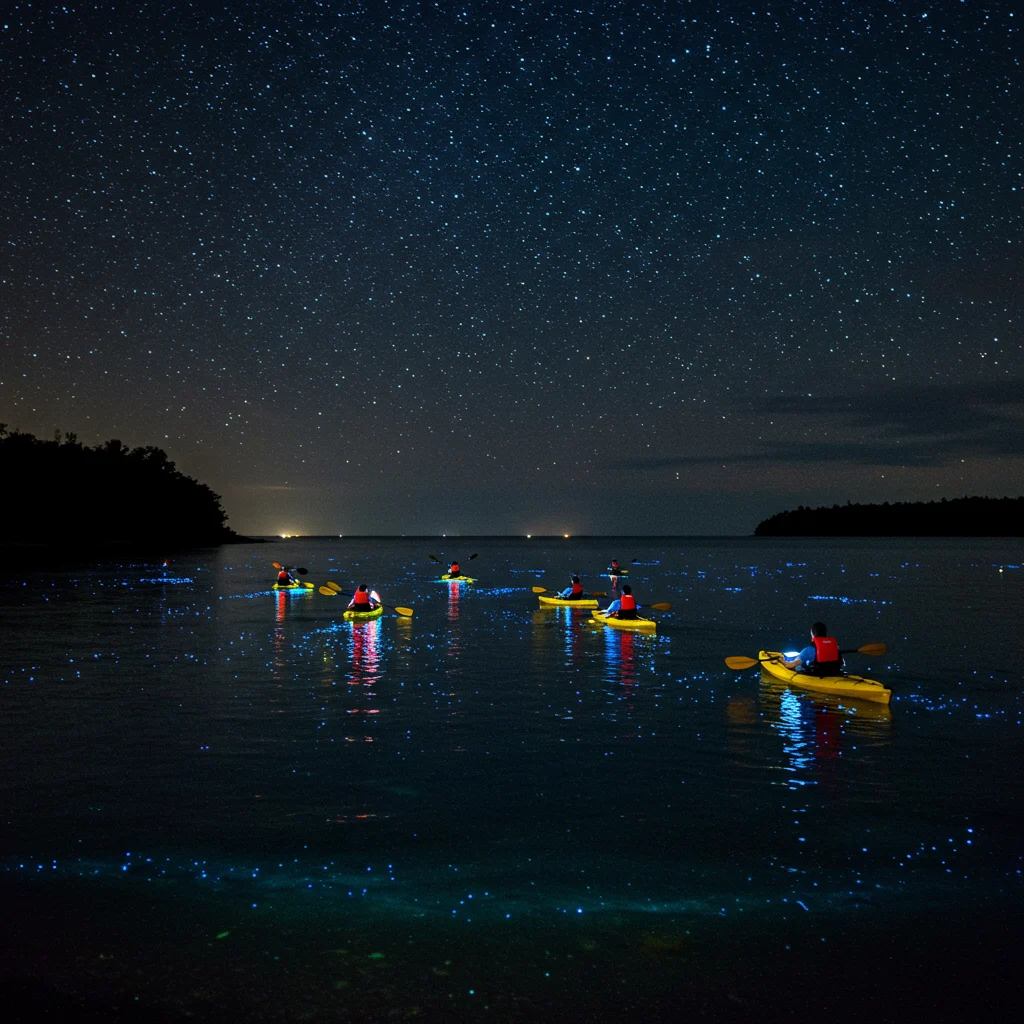 Types of Bioluminescent Bay Tours