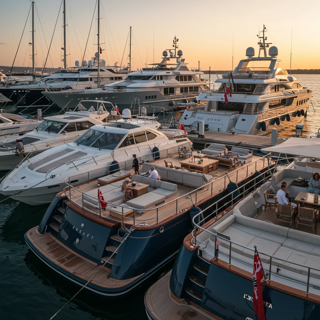 Types of Luxury Yachts Available for Charter