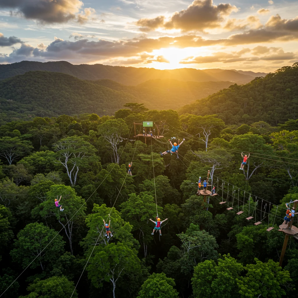 Types of Zipline Experiences at Toro Verde
