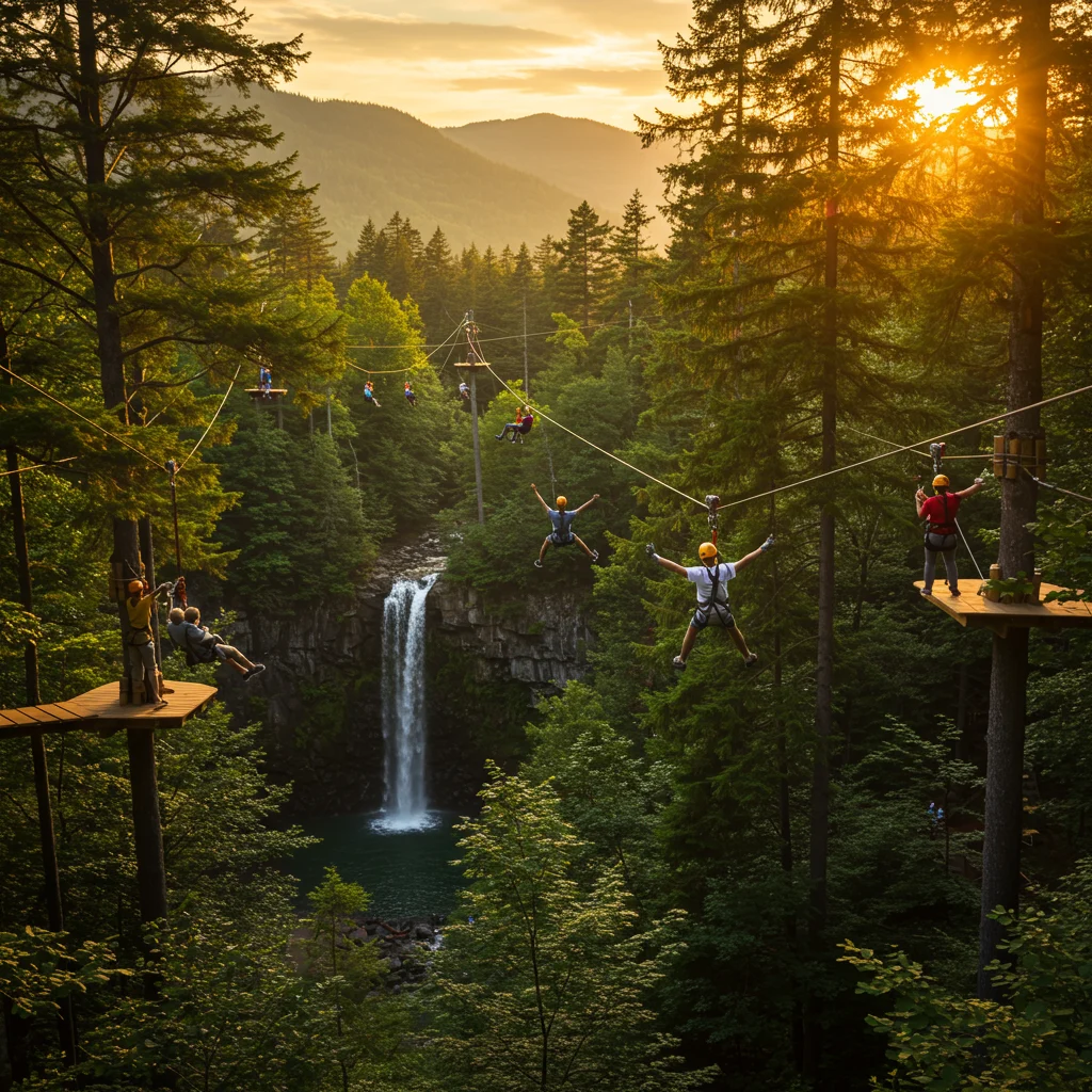 Types of Zipline Tours Available