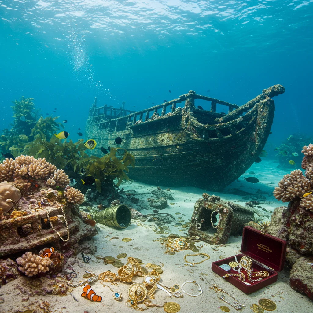 Unusual Sights: Shipwrecks and Sunken Treasures