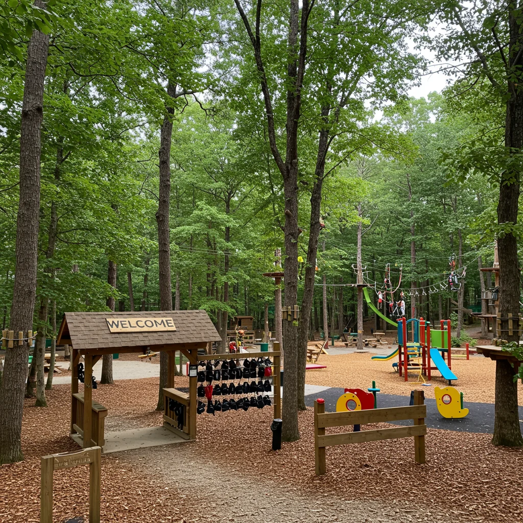 What Amenities Can You Expect at the Zipline Park?