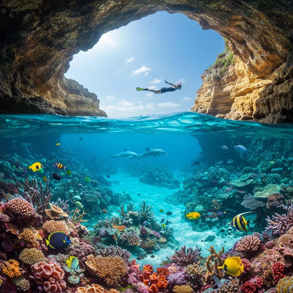 What Is Cave and Beach Hop Snorkeling?