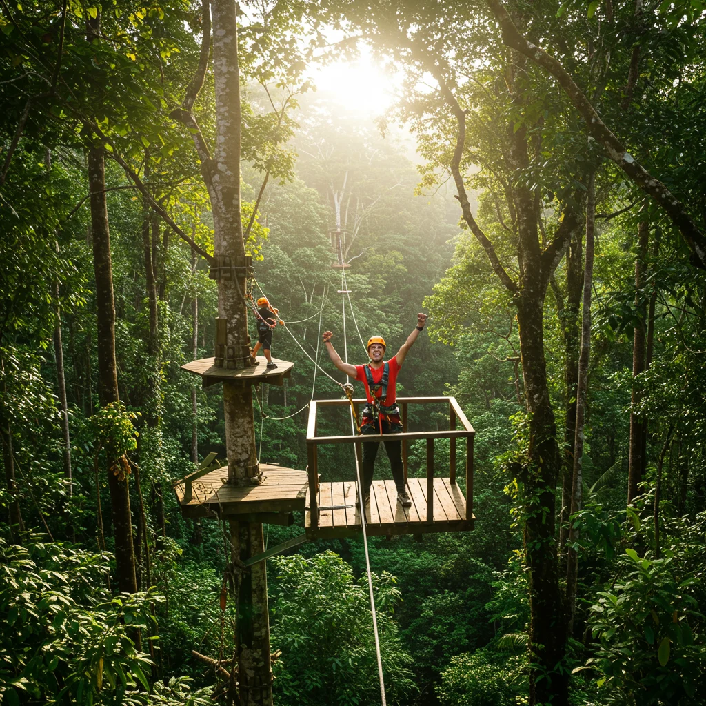 What Is It Like to Take Your First Zipline Ride?
