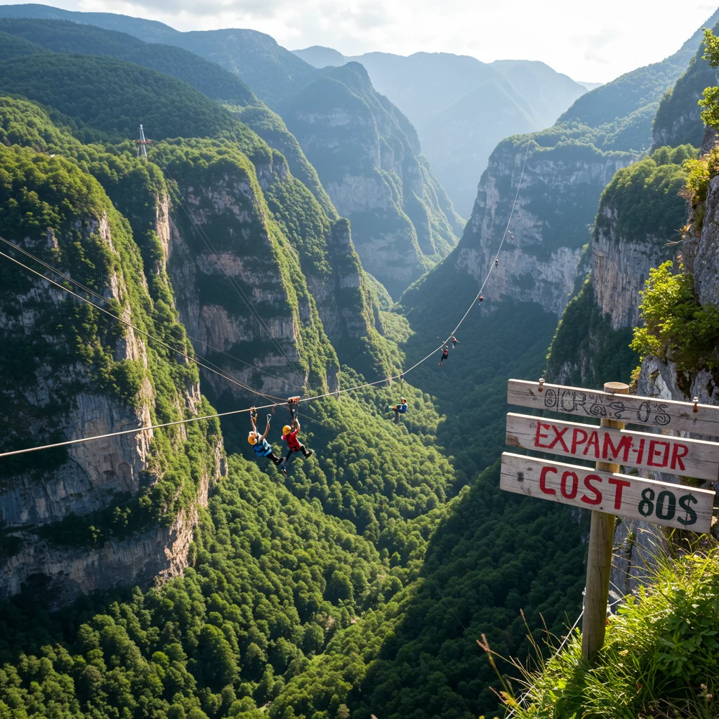 What Is the Cost of The Beast Zipline?