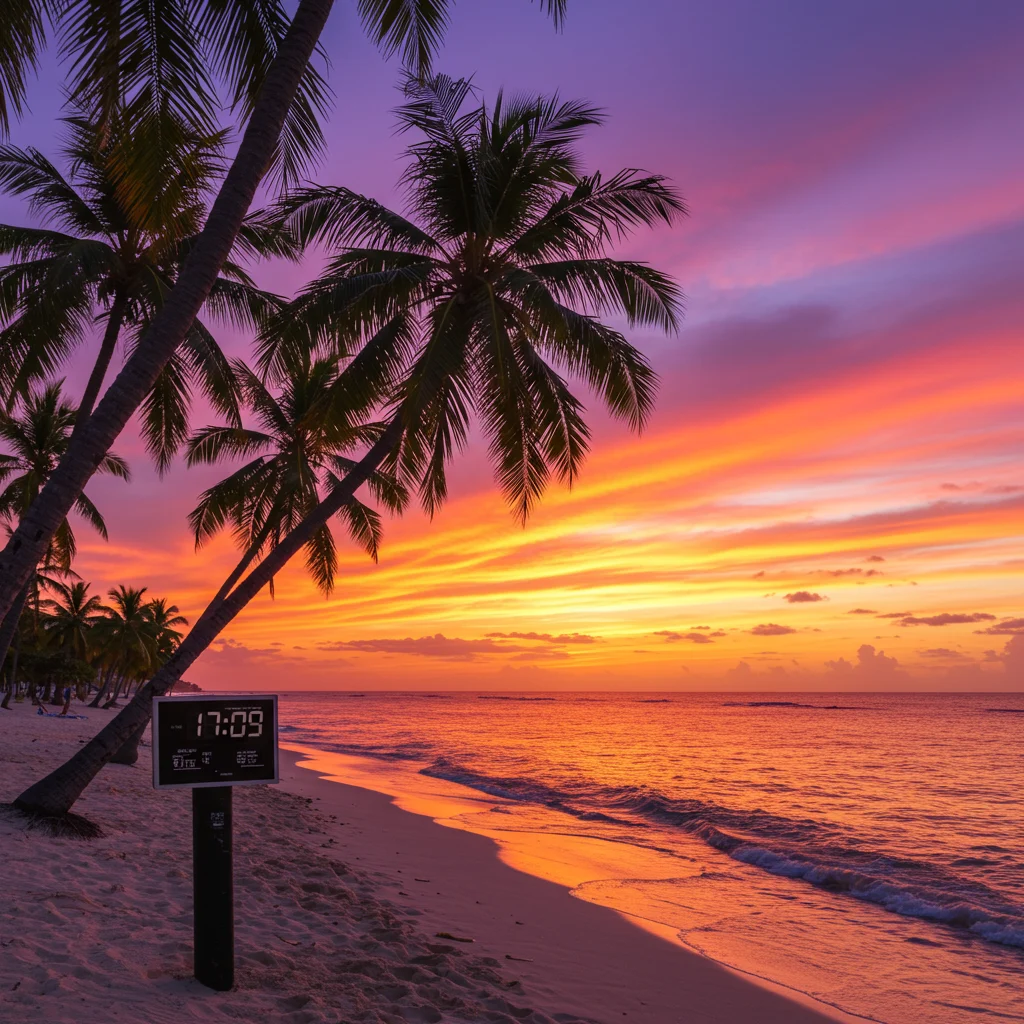 What is the Official Time Zone in Puerto Rico?
