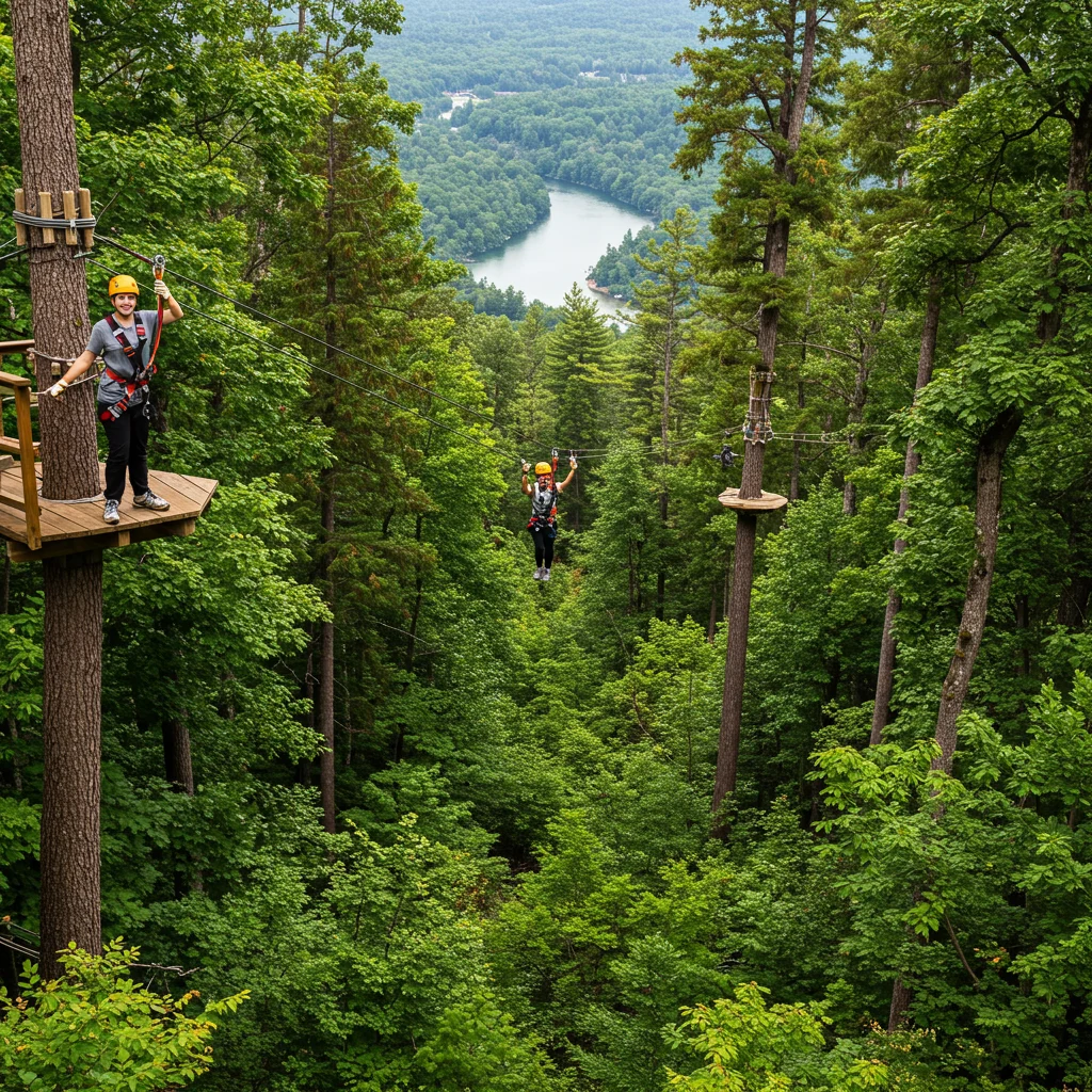 What Is the Ziplining Experience Like, Step by Step?