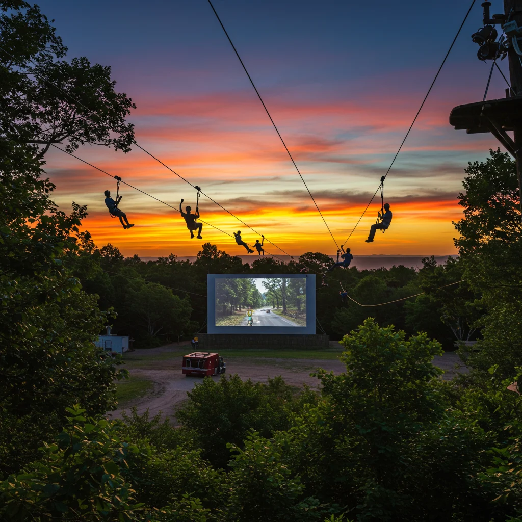 What Makes Drive-in Zipline Tours Unique?