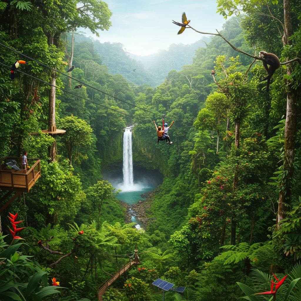 What Makes Rainforest Zipline ECO_Park Unique?