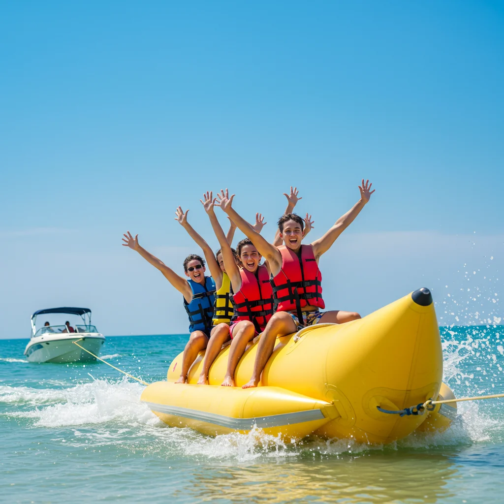 What Should You Expect During Your First Banana Boat Ride?