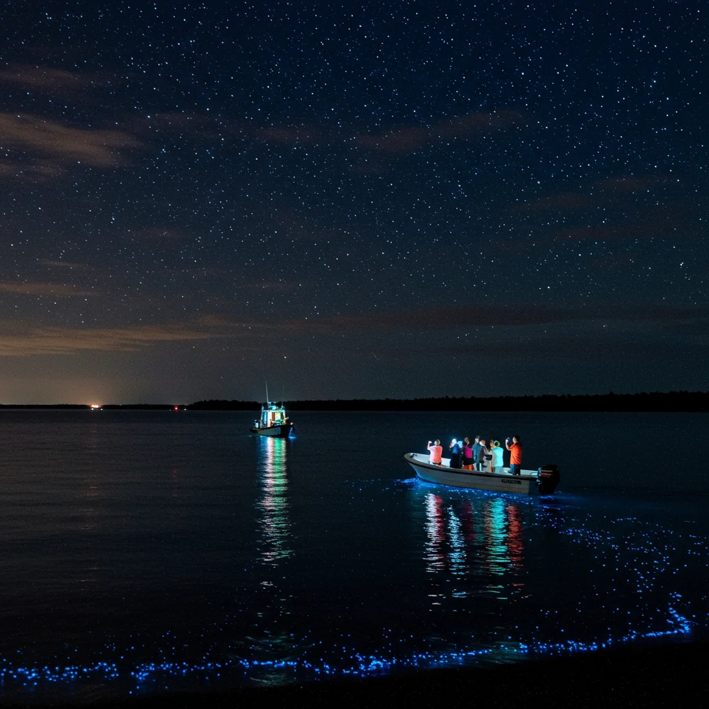 What Should You Expect on a Bioluminescent Boat Tour?