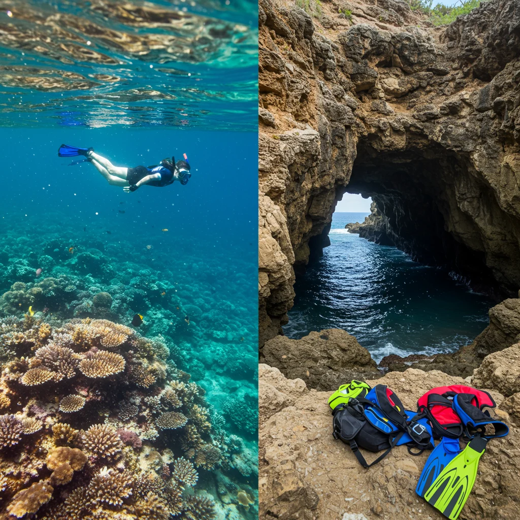 What Should You Wear for Cave and Beach Snorkeling?