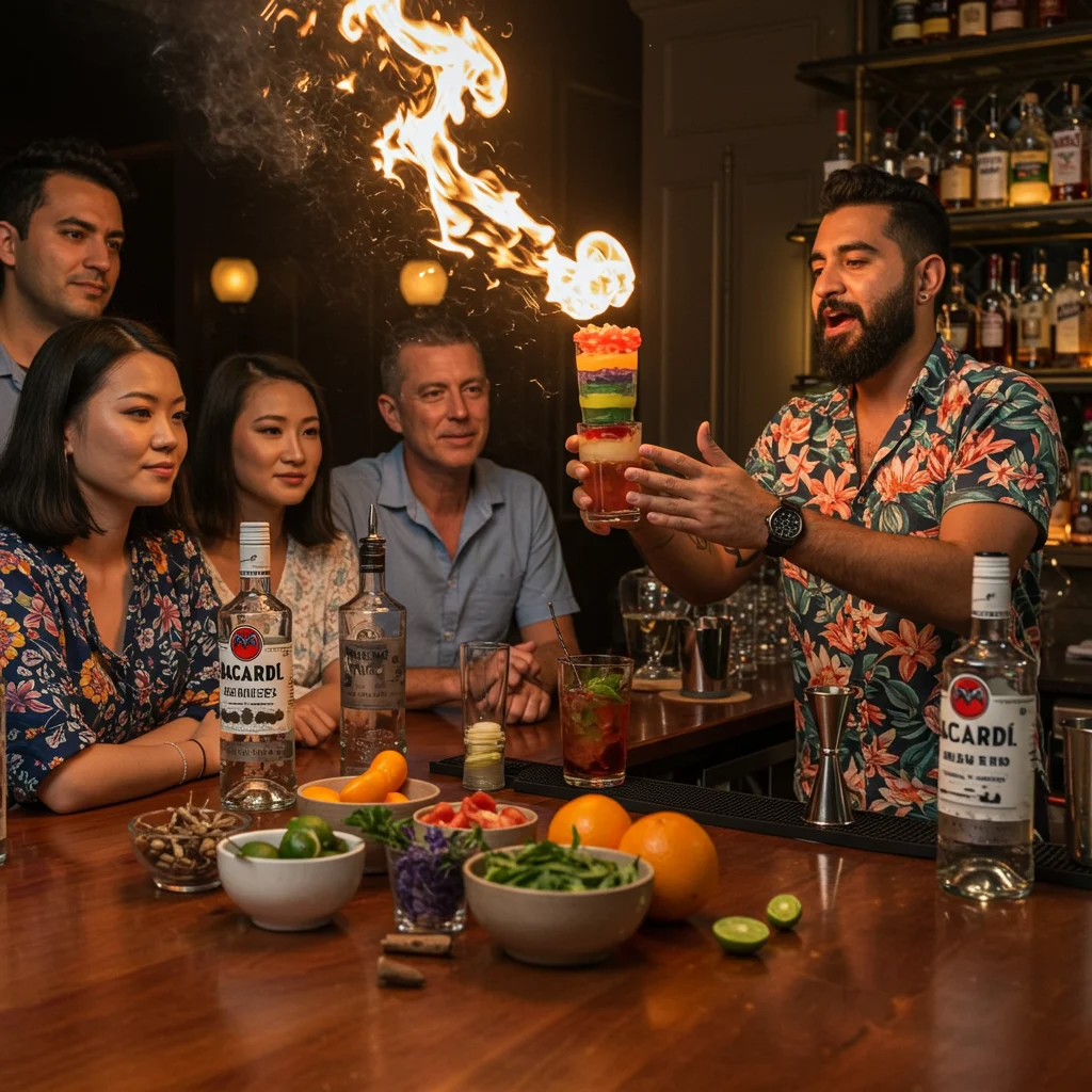 What Surprises Await in a Bacardi Mixology Class?