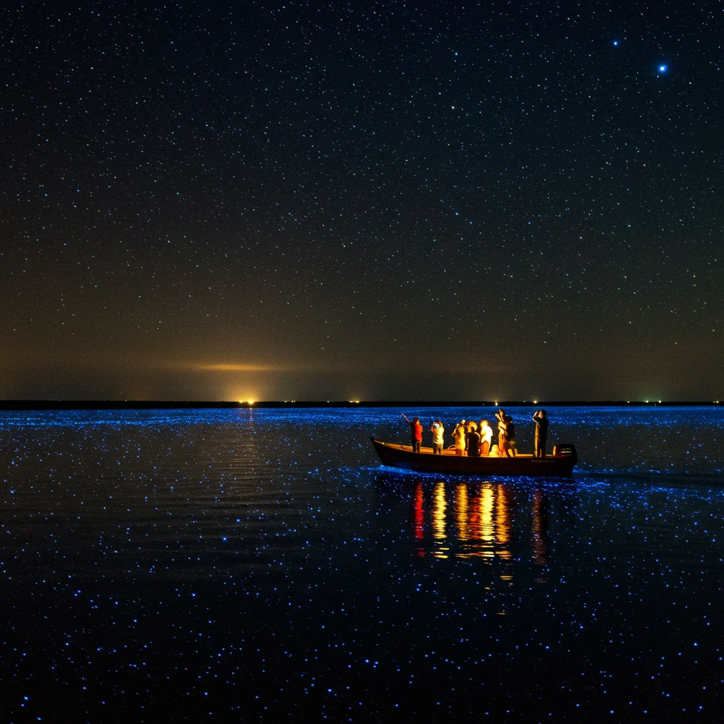 What to Expect on a Bioluminescent Bay Boat Tour