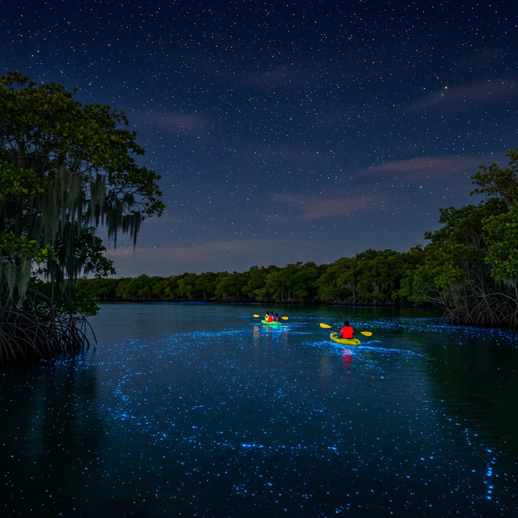 What to Expect on a Bioluminescent Bay Tour