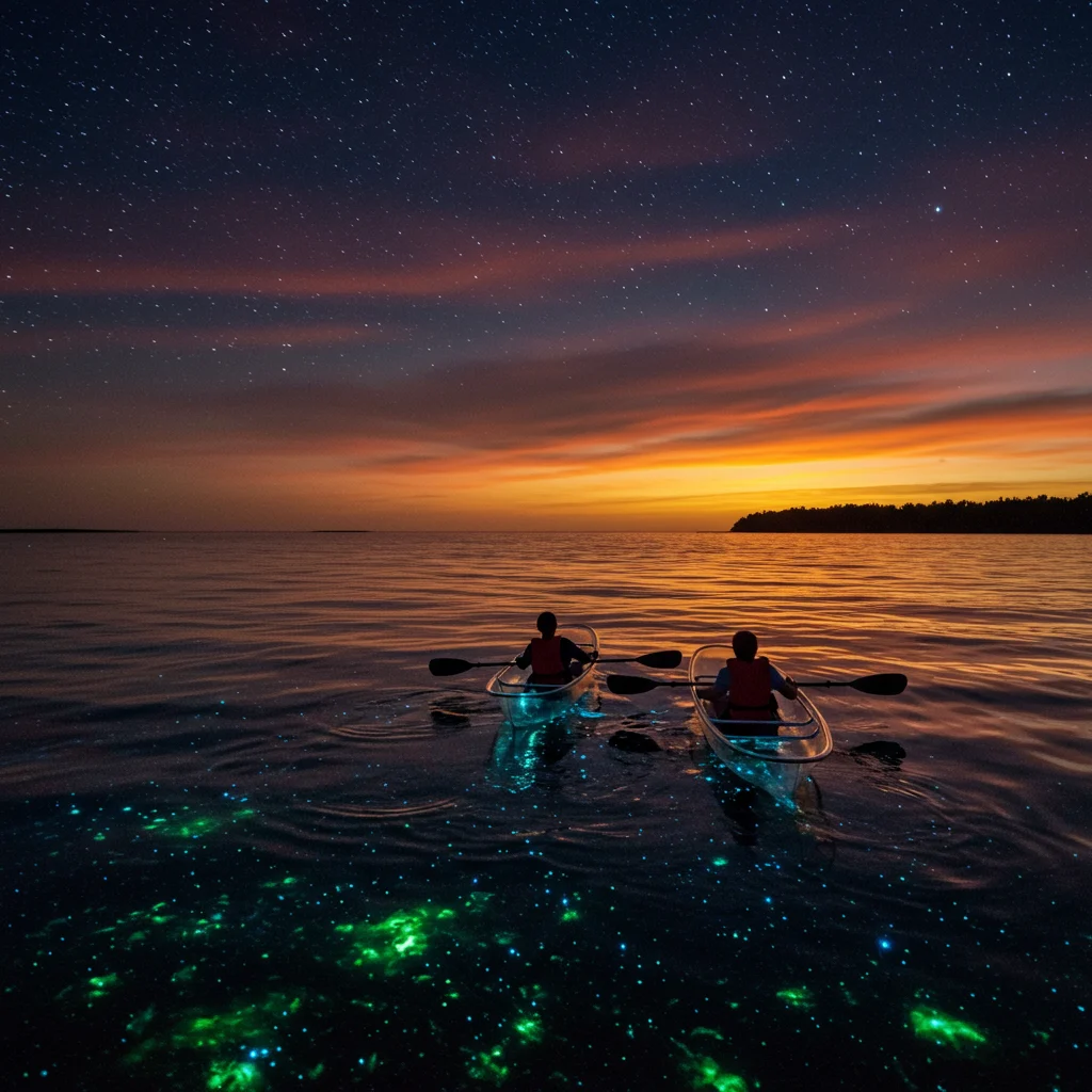 What to Expect on a Clear Kayak Bioluminescent Tour