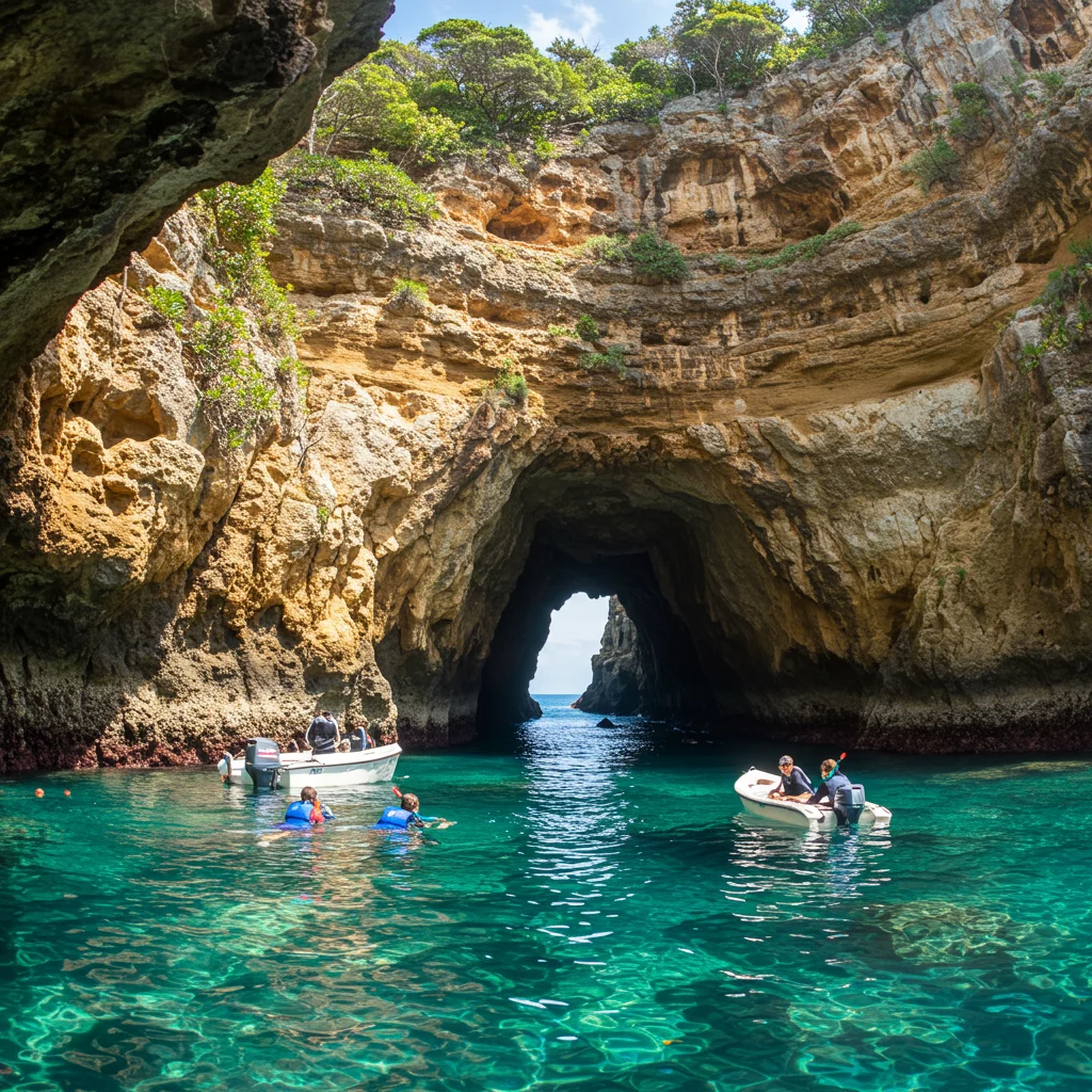 What to Expect on a Guided Cave and Beach Hop Snorkel Tour