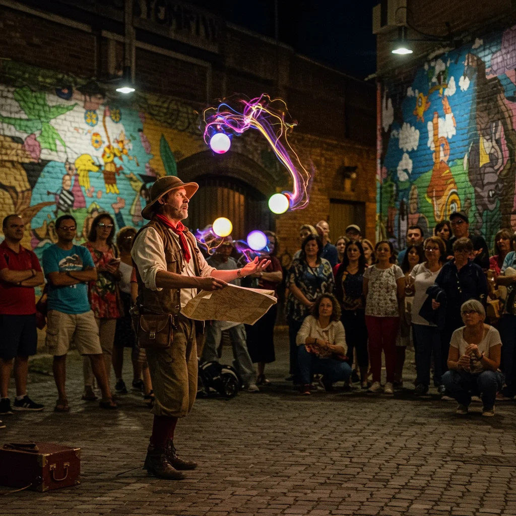 What Unexpected Entertainment Might You Encounter on Your Crawl?