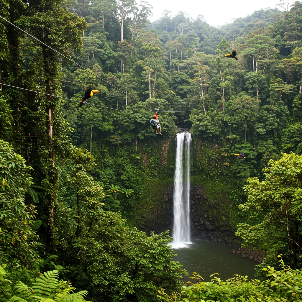What Wildlife and Scenery Can You See While Ziplining?