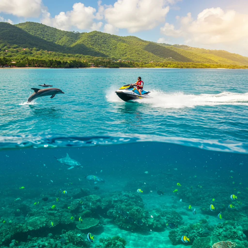 What Wildlife Might You Encounter While Jet Skiing in Puerto Rico?