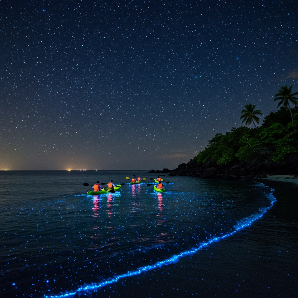What’s Special About Bioluminescent Bay Kayaking?
