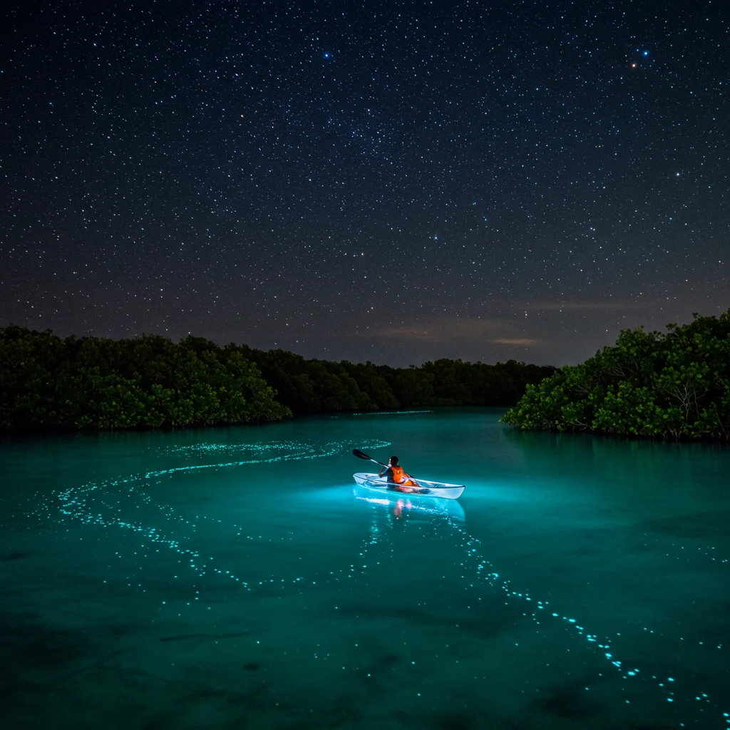Where Are Puerto Rico’s Bioluminescent Bays Located?