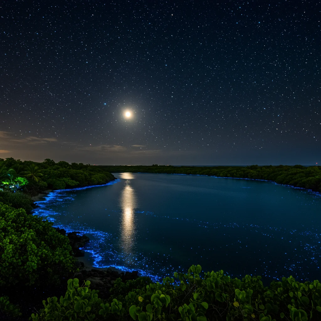 Where Are the Bioluminescent Bays in Puerto Rico?