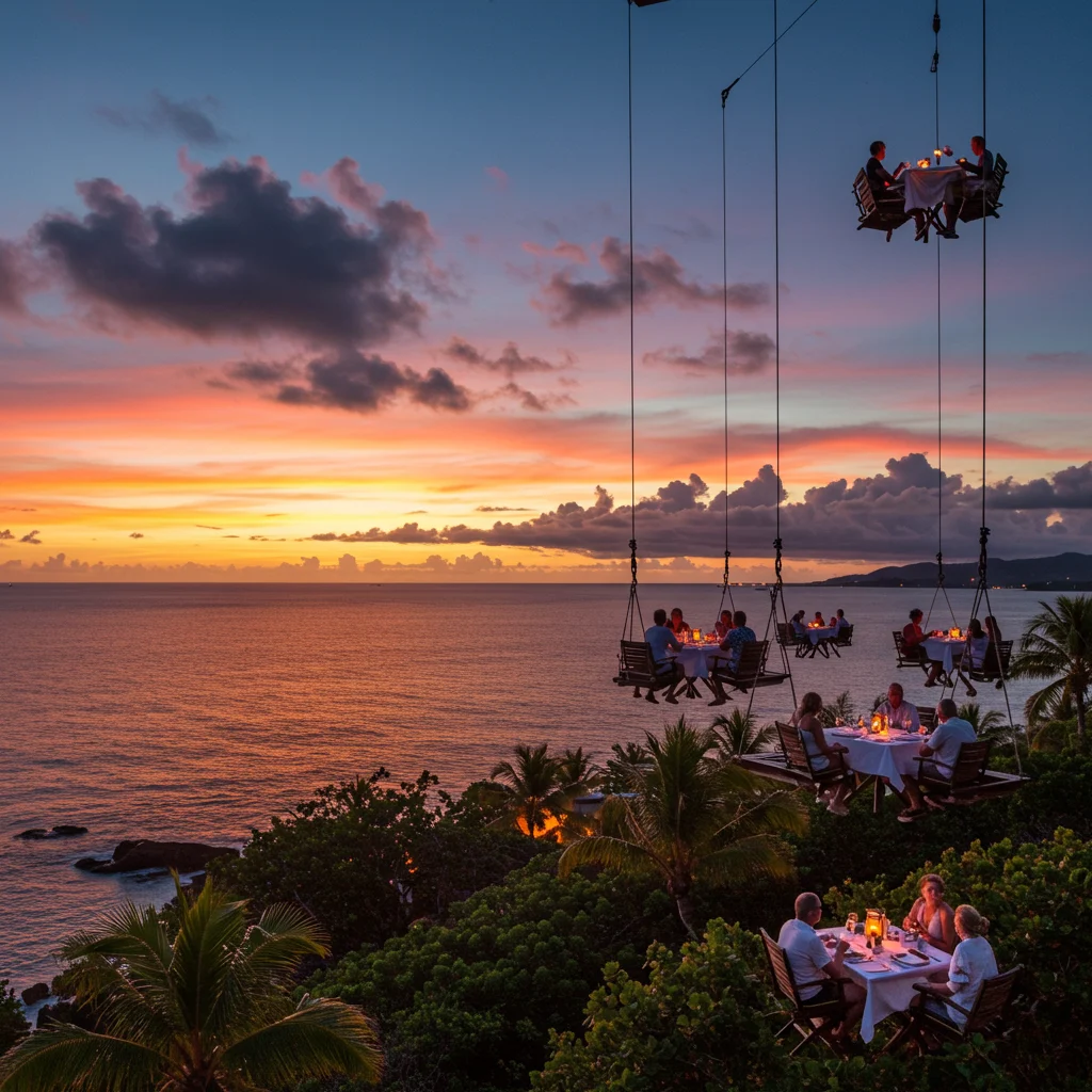 Where Can You Experience Fly Dining in Puerto Rico?