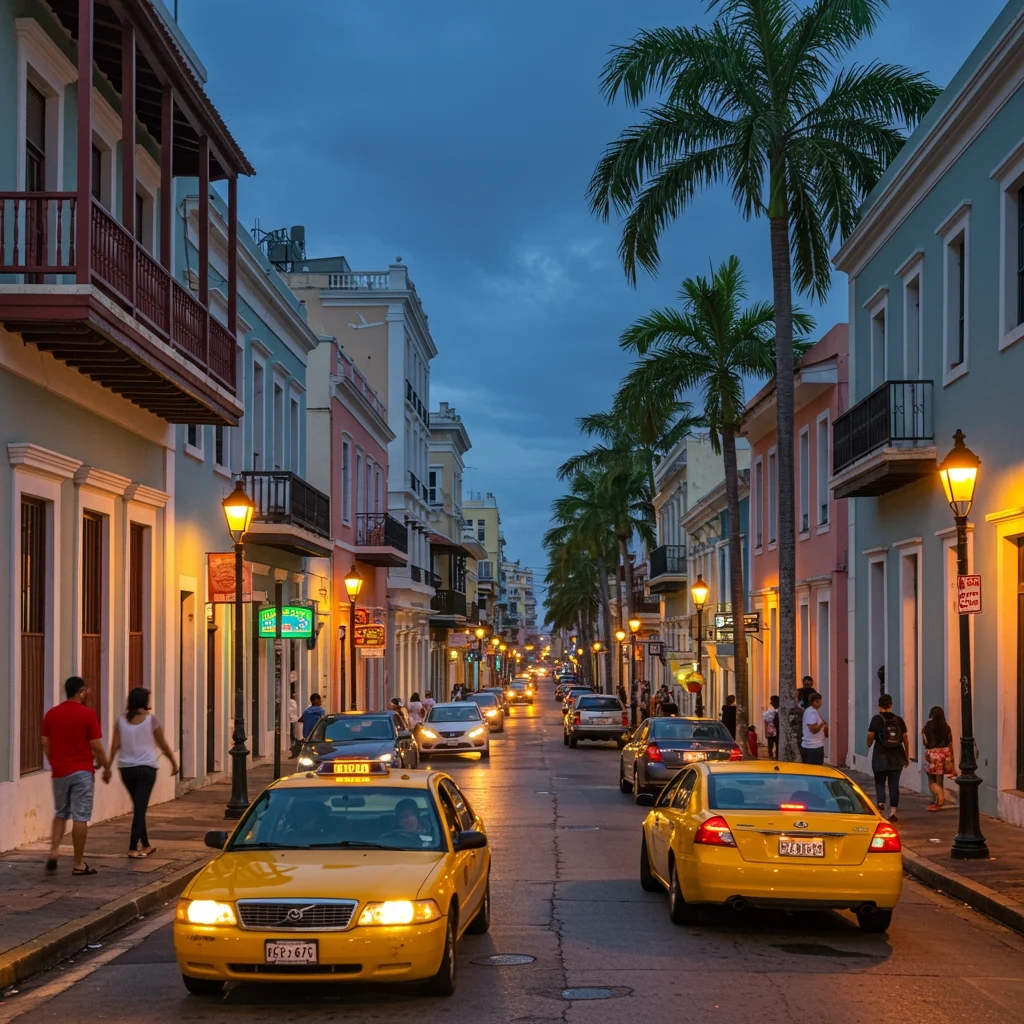 Where Can You Find Taxis in Puerto Rico?