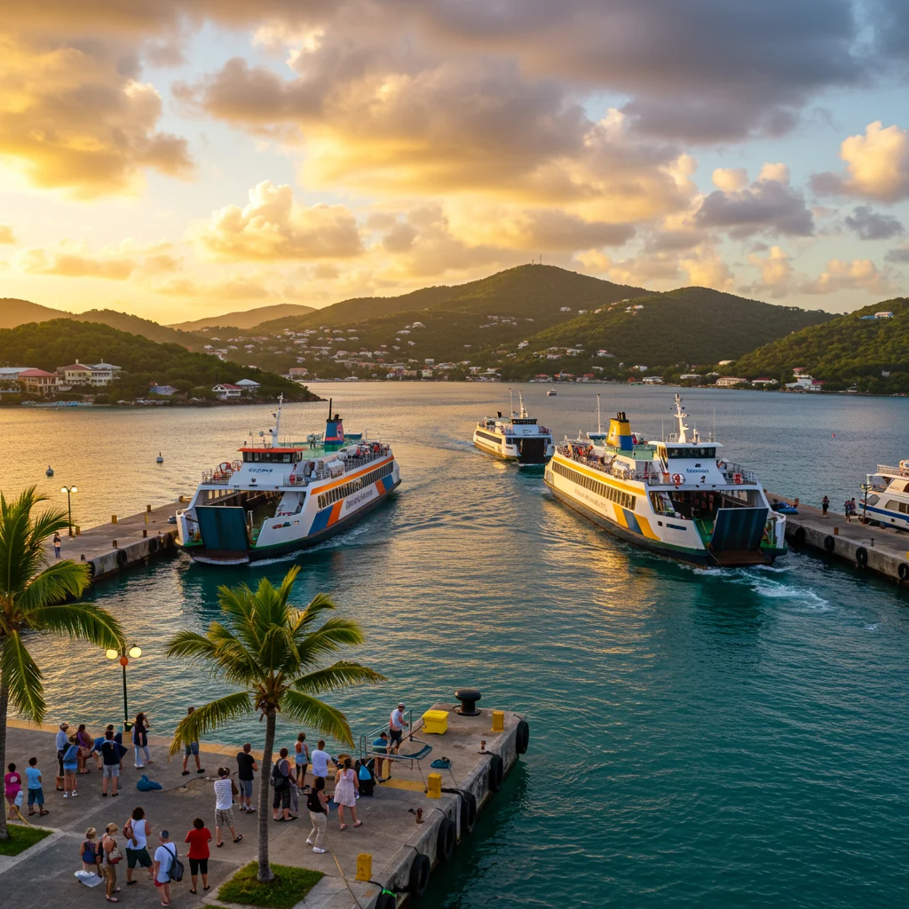 Where Do Ferries Arrive in St. Thomas?