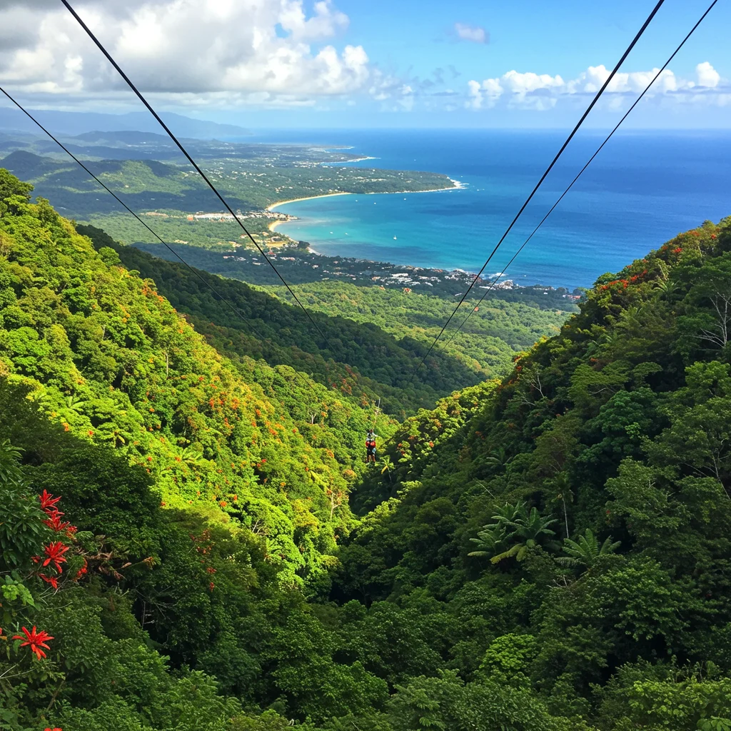 Where Is the Longest Zipline in Puerto Rico Located?