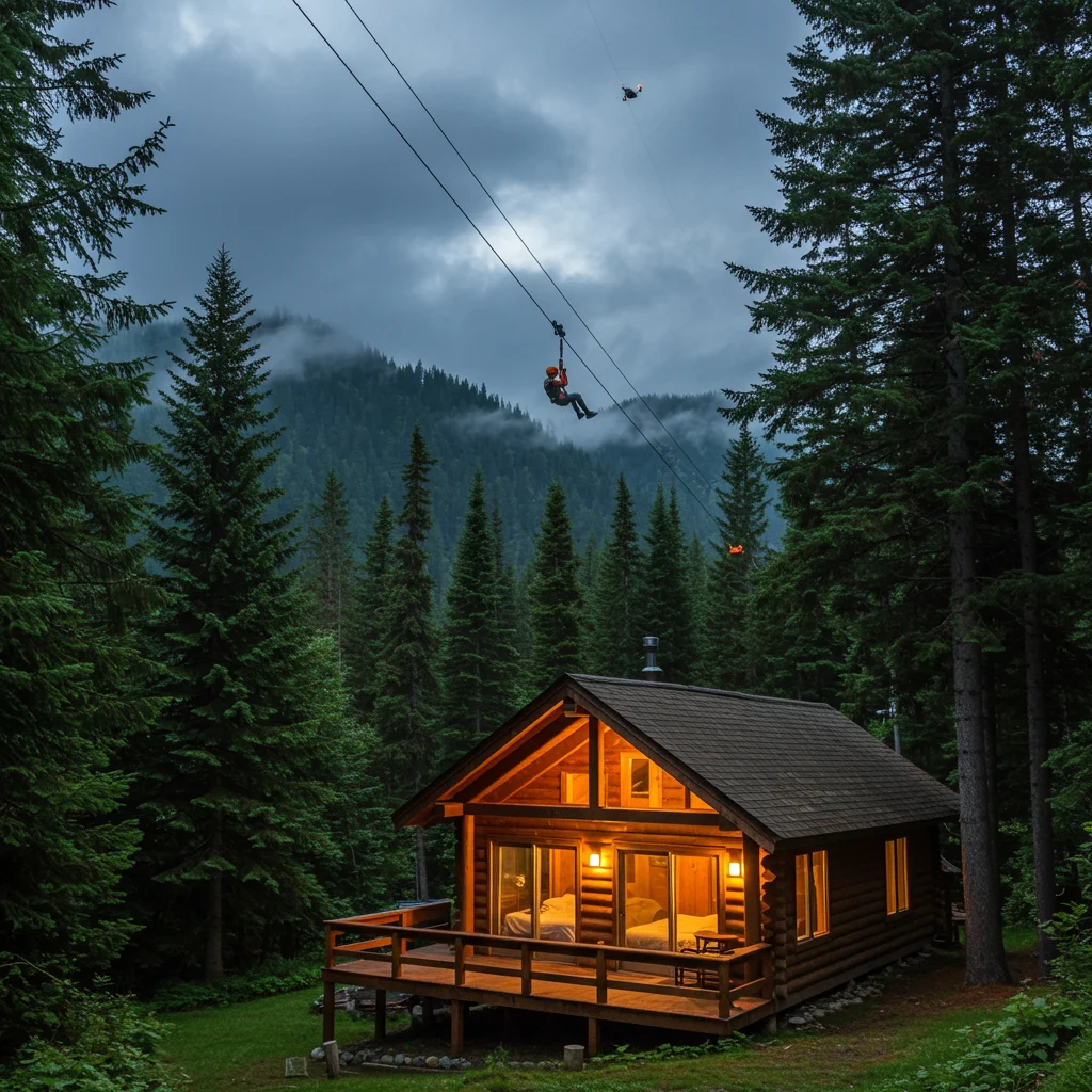 Where Should You Stay Overnight Near the Zipline?