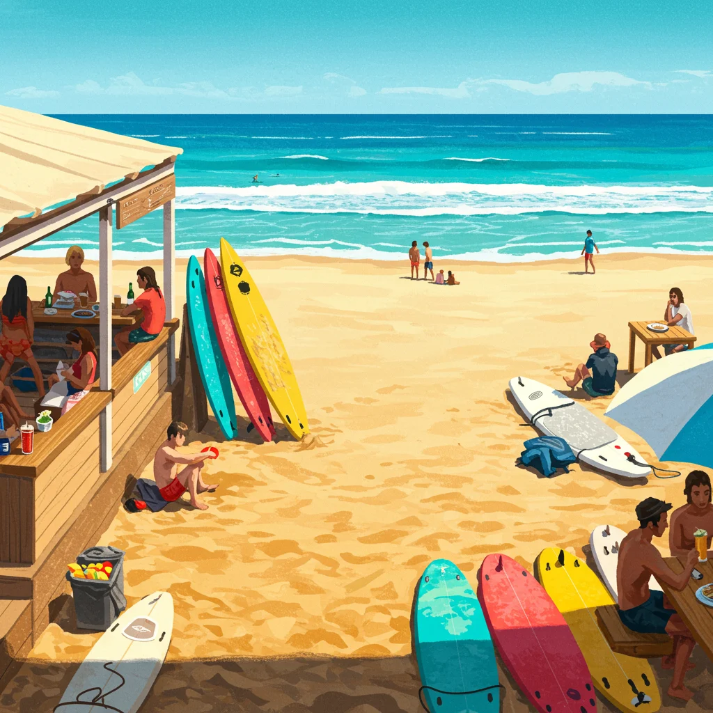 Where to Eat and Drink After Surfing