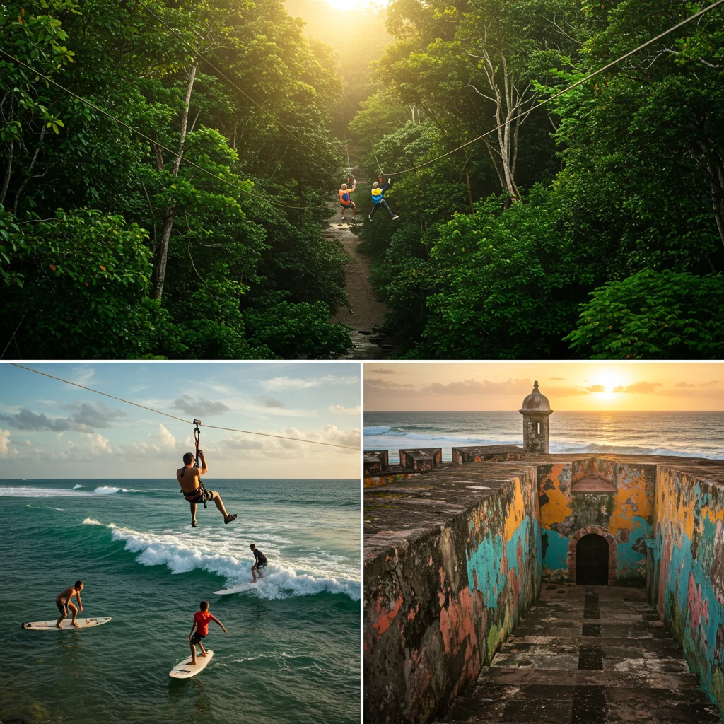 Which Adventure Excursions Await Thrill Seekers in San Juan?
