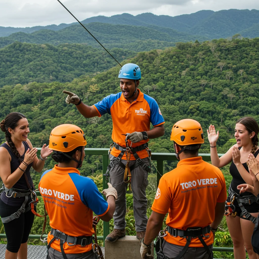 Who Are the Toro Verde Zipline Guides?