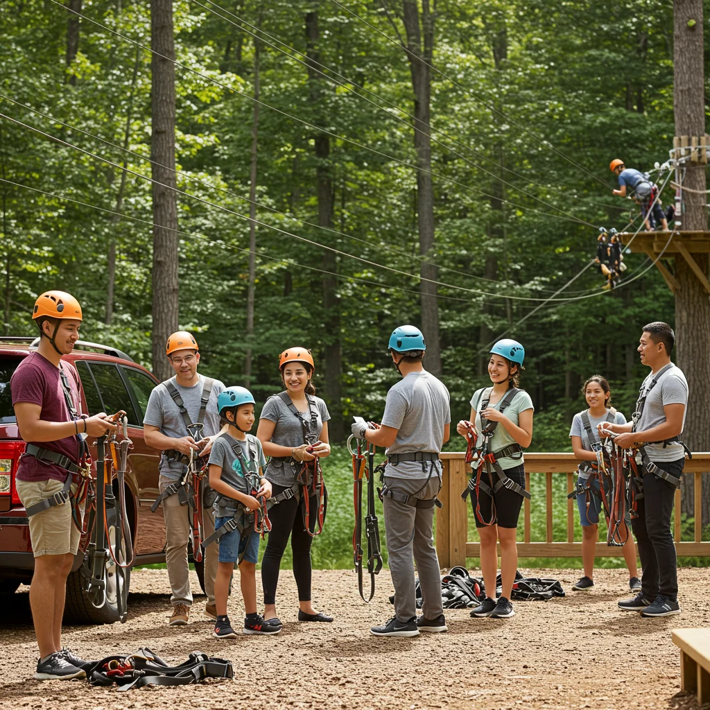 Who Can Participate in Drive-in Zipline Tours?
