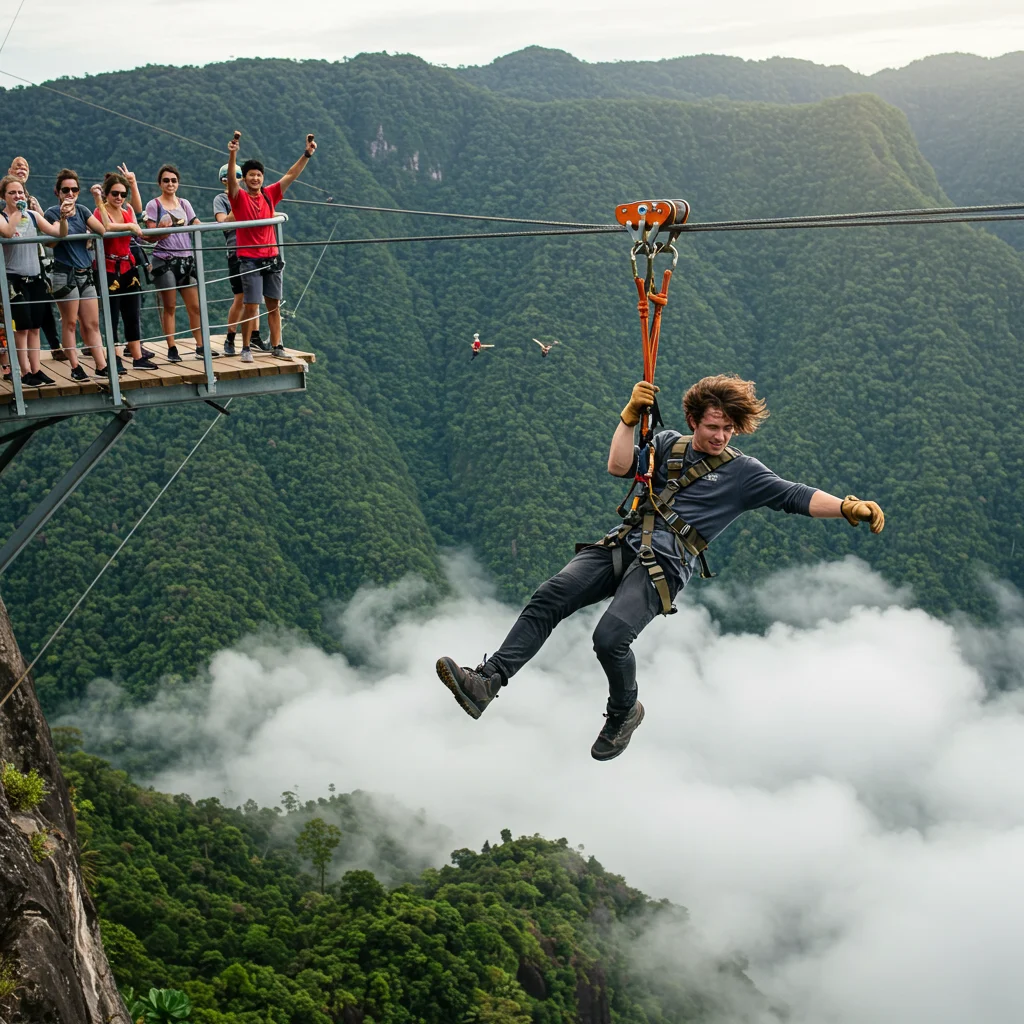 Who Can Ride the World's Largest Zipline?