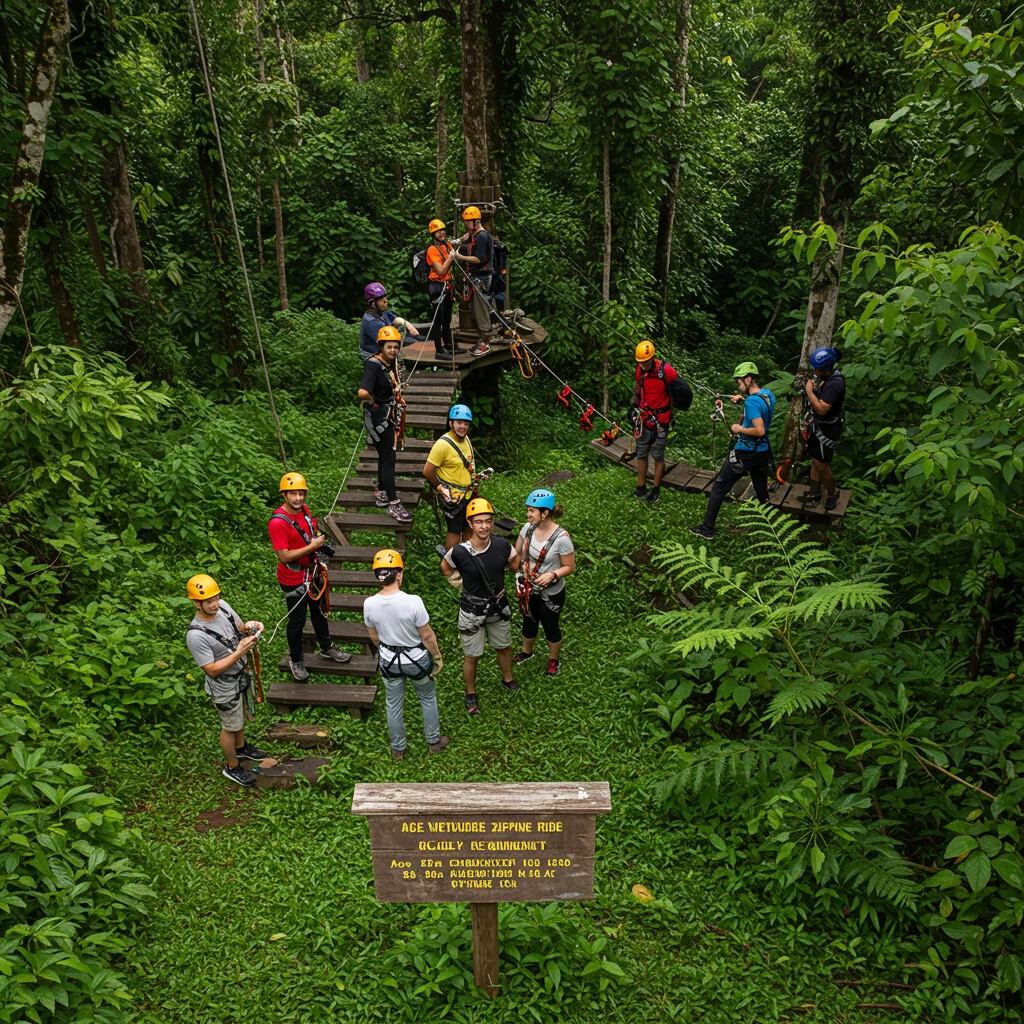 Who Can Ride? Toro Verde Zipline Requirements