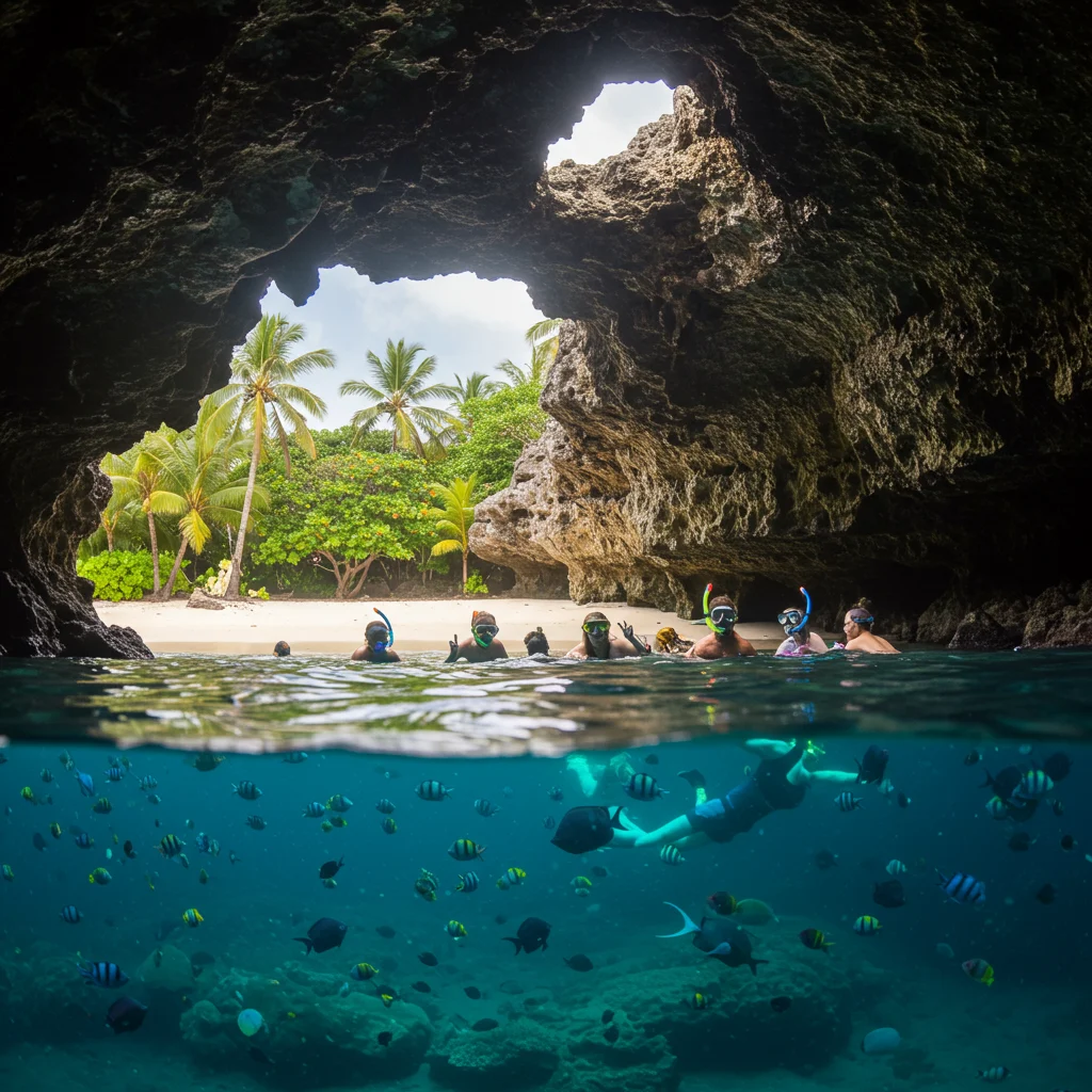 Who Should Try Cave and Beach Hop Snorkeling?