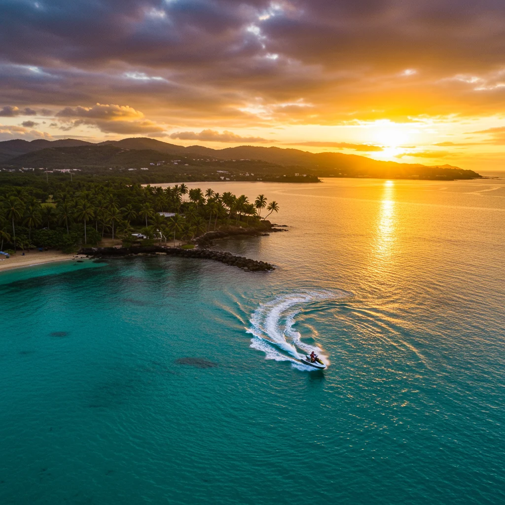 Why Jet Ski Across Puerto Rico’s Sparkling Shores?