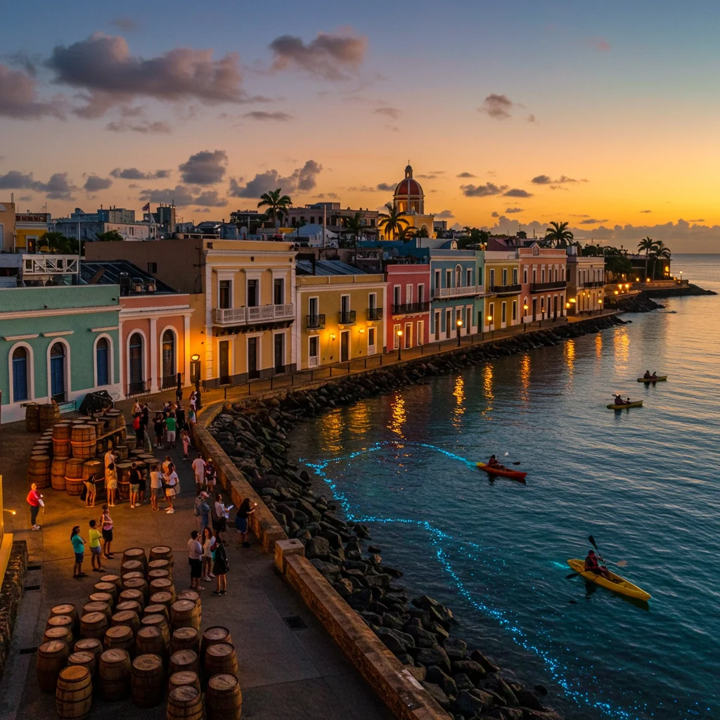 Why Should You Explore Old San Juan, Bacardi Factory &amp; Biobay Kayaking?