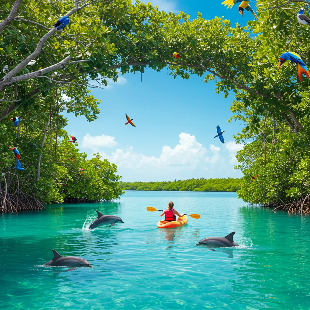 Wildlife Encounters While Kayaking in Puerto Rico