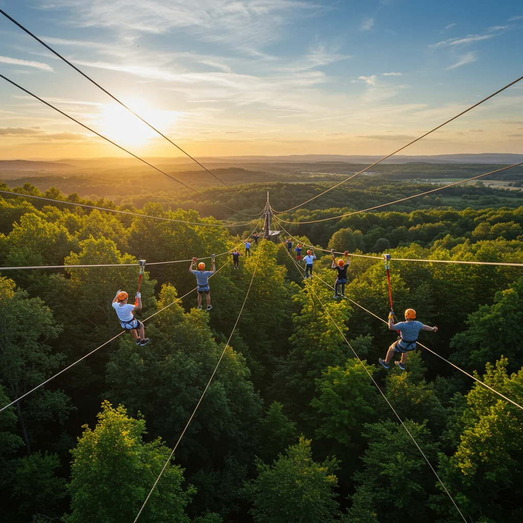 Zipline Adventures: An Overview