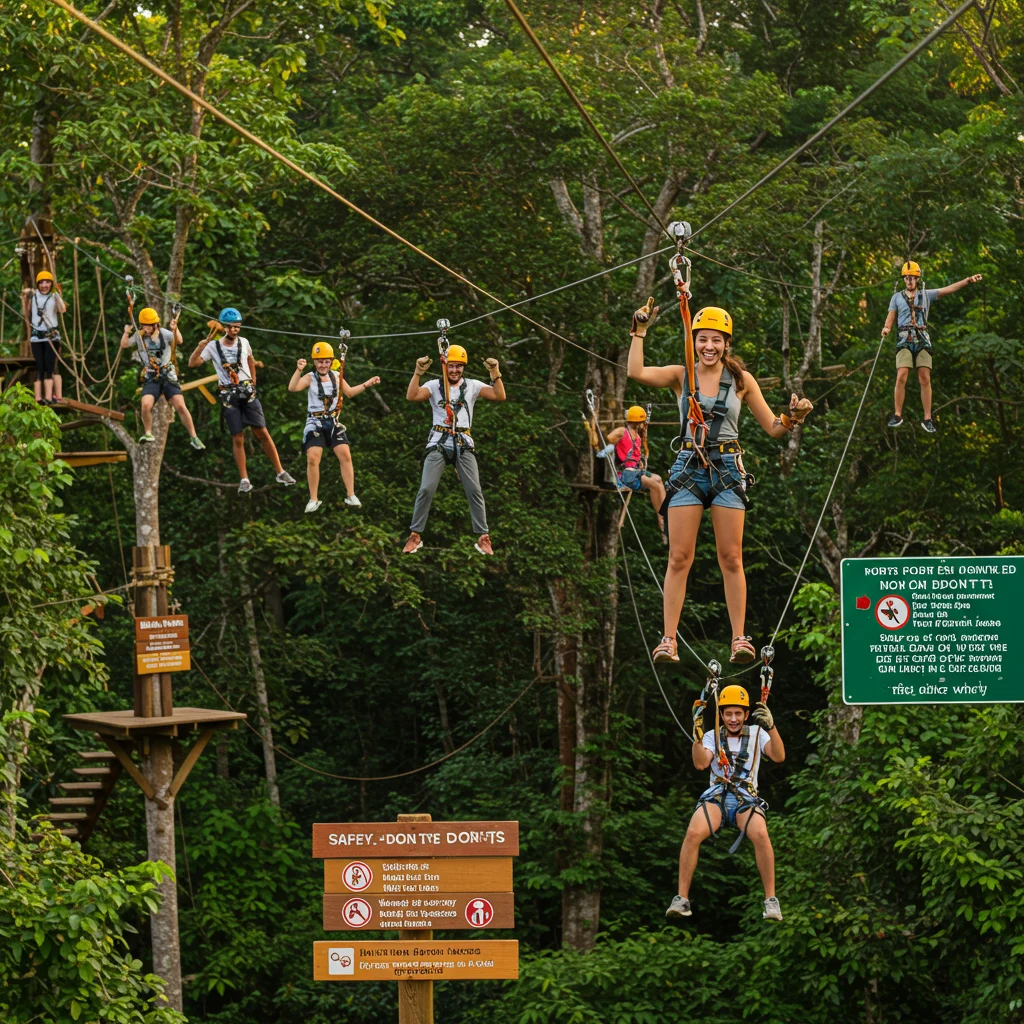 Zipline Etiquette: Do’s and Don’ts