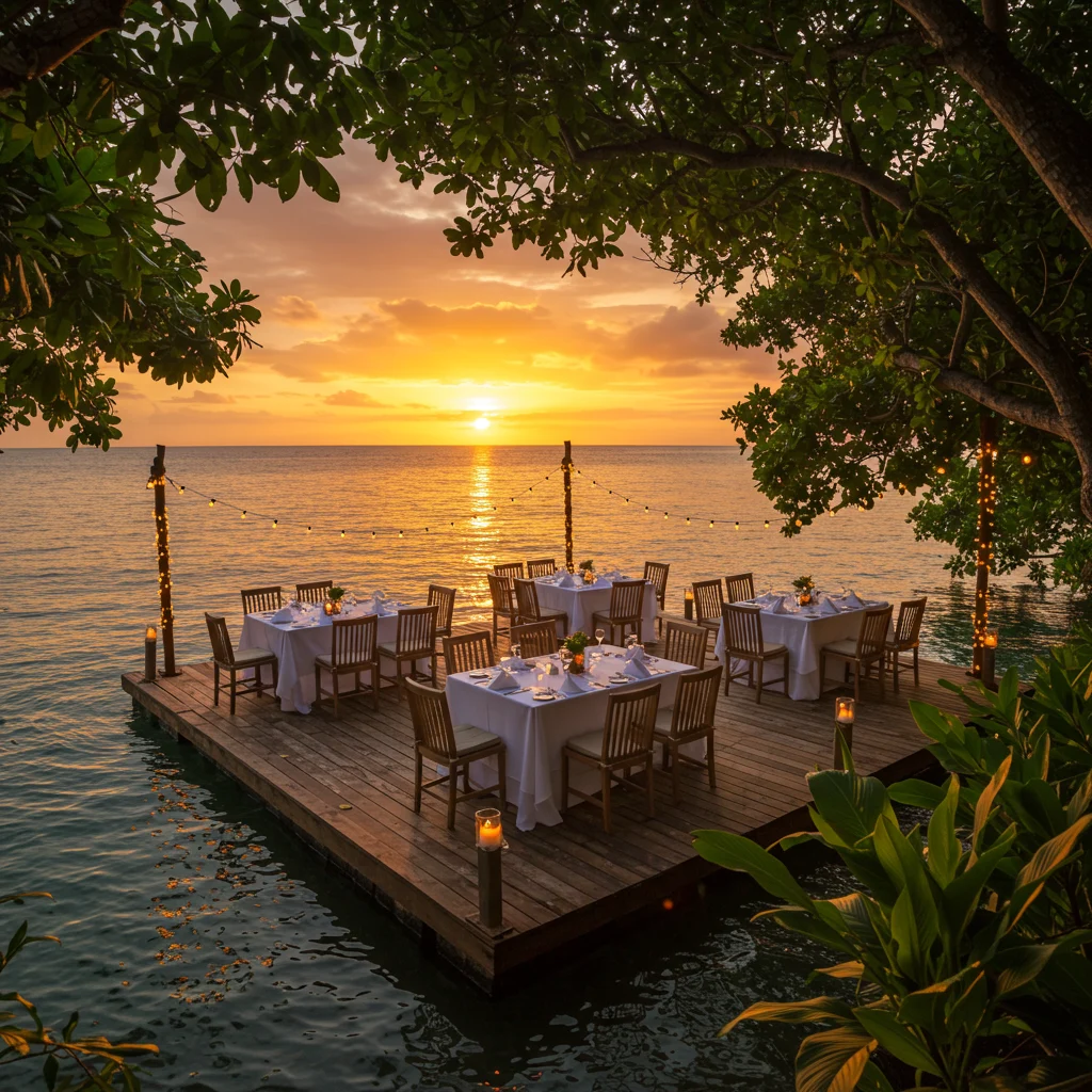 Best Time of Year for a Floating Dinner in Puerto Rico