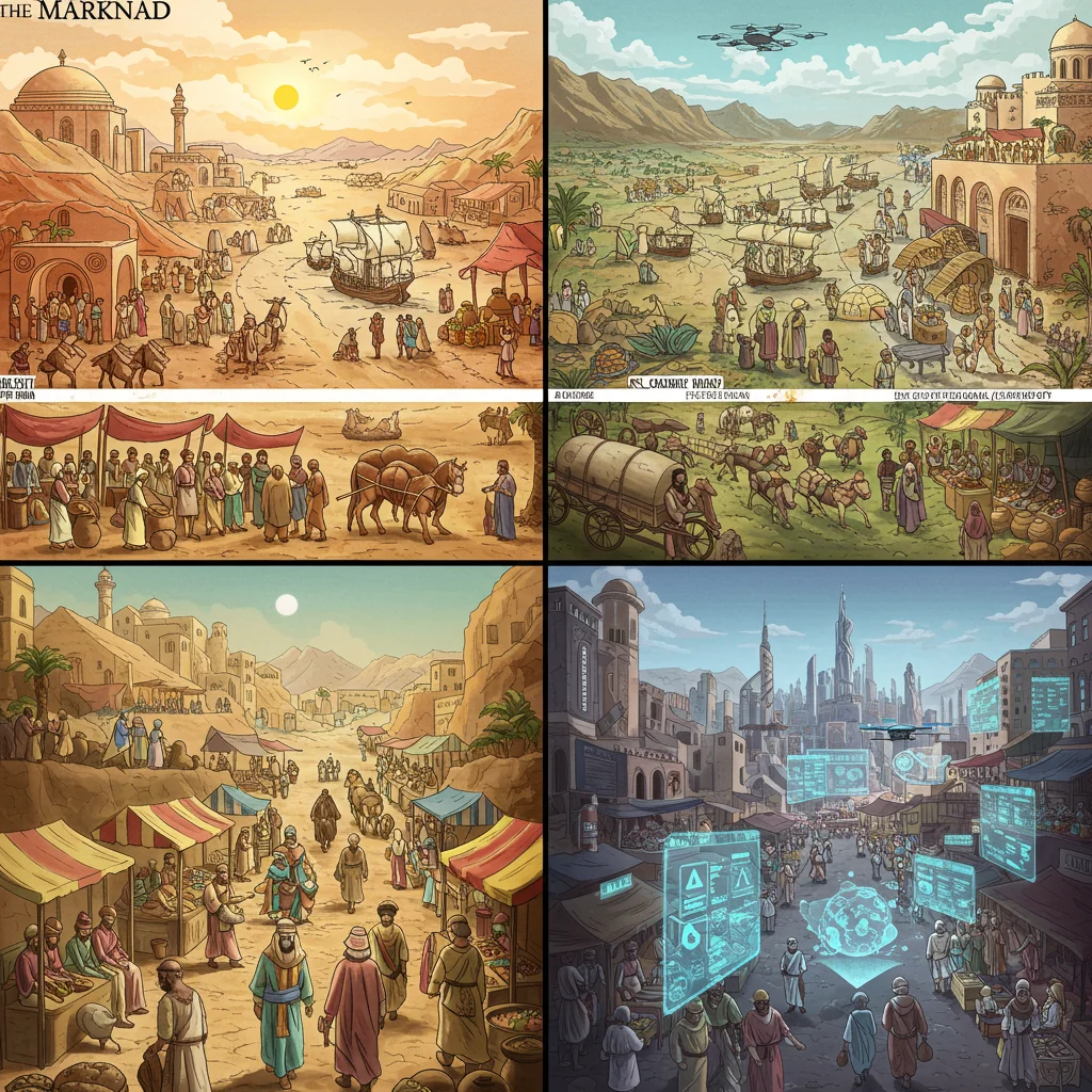 History and Evolution of the Marknad