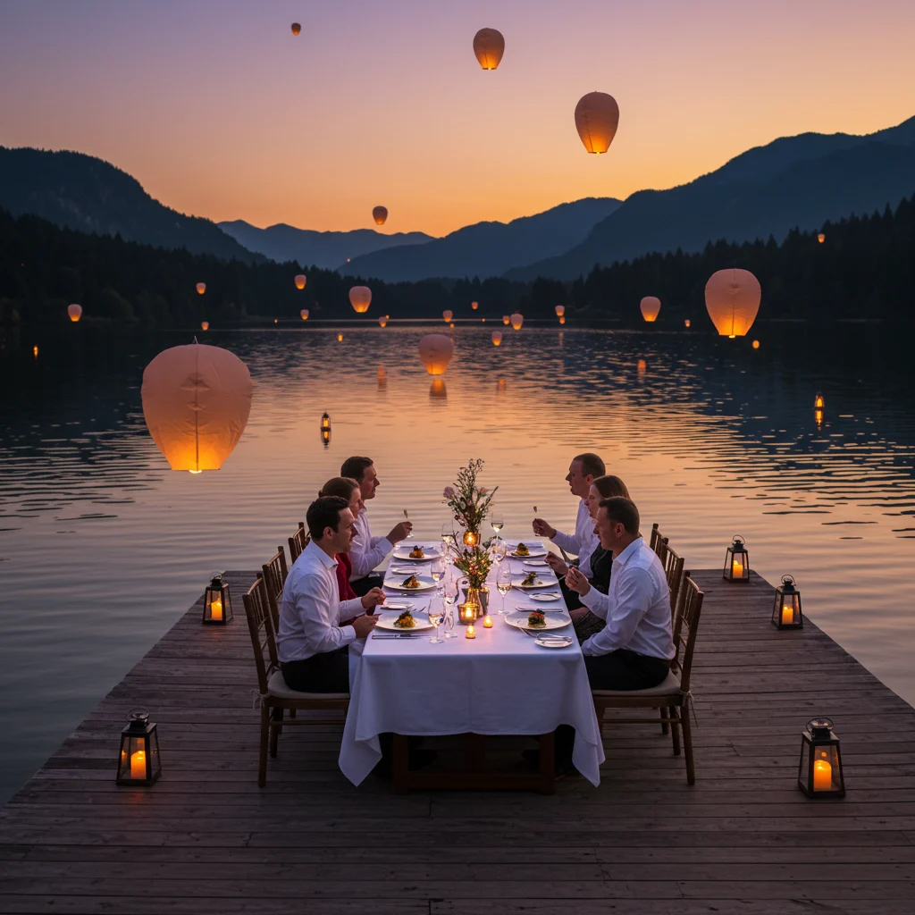How Does a Floating Dinner Work?