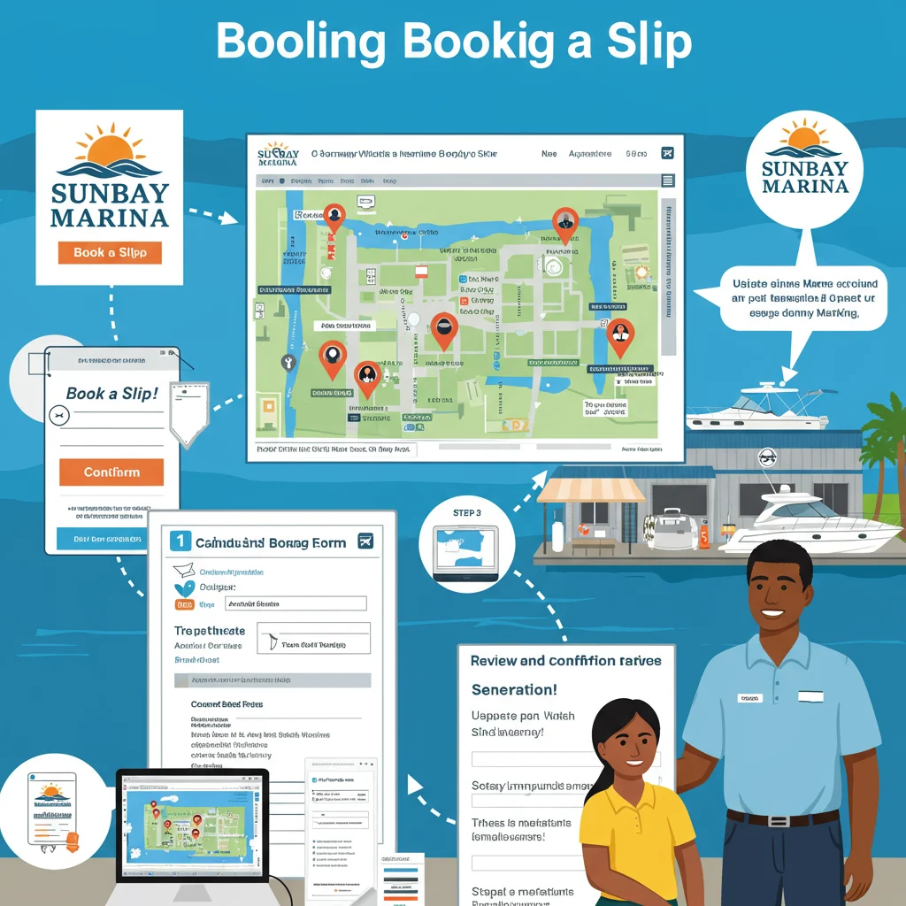 How to Book a Slip or Reservation at Sunbay Marina